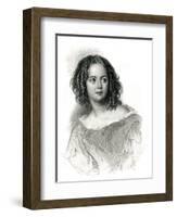 Anna Maria Hall, Maclise-Lumb Stocks-Framed Art Print