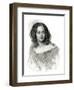 Anna Maria Hall, Maclise-Lumb Stocks-Framed Art Print