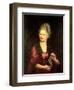 Anna Maria Mozart, Nee Pertl, Mother of Wolfgang Amadeus Mozart, 1775-Pietro Antonio Lorenzoni-Framed Giclee Print