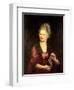 Anna Maria Mozart, Nee Pertl, Mother of Wolfgang Amadeus Mozart, 1775-Pietro Antonio Lorenzoni-Framed Giclee Print