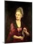 Anna Maria Mozart, Nee Pertl, Mother of Wolfgang Amadeus Mozart, 1775-Pietro Antonio Lorenzoni-Mounted Giclee Print