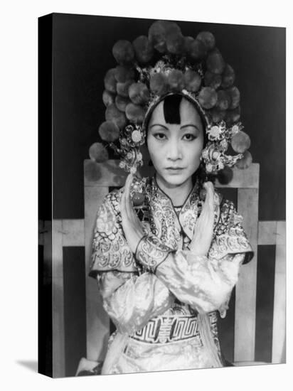Anna May Wong, 1905-1961, Chinese-American Actress Who Persevered Against Discrimination, 1937-Carl Van Vechten-Stretched Canvas