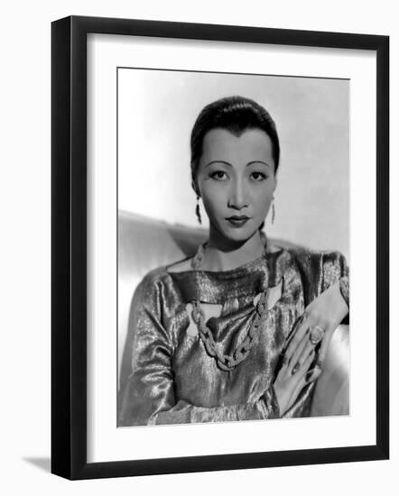 Anna May Wong, c.1937-null-Framed Photo