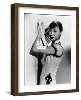 Anna May Wong, ca. 1930s-null-Framed Photo