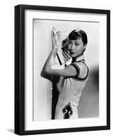 Anna May Wong, ca. 1930s-null-Framed Photo