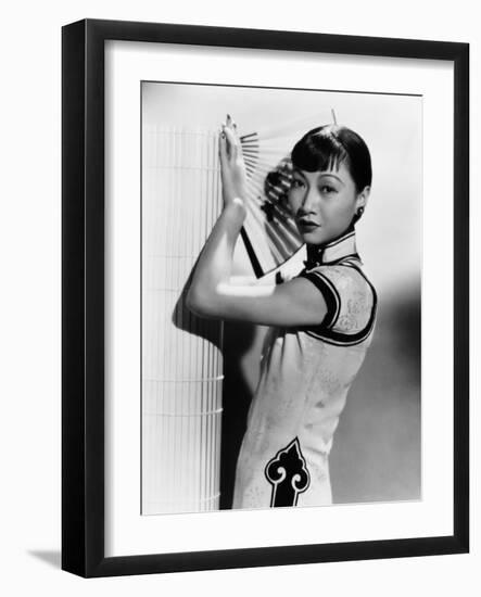 Anna May Wong, ca. 1930s-null-Framed Photo