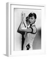 Anna May Wong, ca. 1930s-null-Framed Photo