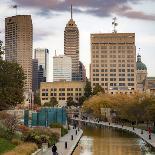 Downtown Indianapolis, White River State Park, Indianapolis, Indiana, USA.-Anna Miller-Photographic Print