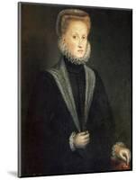 Anna of Austria, Queen Consort of Philip II of Spain and Portugal, 1573-Sofonisba Anguissola-Mounted Giclee Print