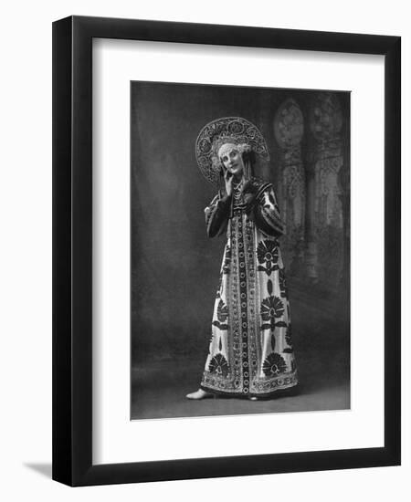 Anna Pavlova (1881-191), Russian Ballet Dancer, 1911-1912-Alfred & Walery Ellis-Framed Premium Giclee Print