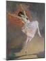 Anna Pavlova, 1910 (Oil on Canvas)-John Lavery-Mounted Giclee Print