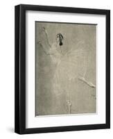 Anna Pavlova in ballet Les sylphides by F Chopin-Valentin Aleksandrovich Serov-Framed Giclee Print