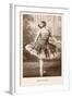 Anna Pavlova in Ballet Pose-null-Framed Art Print