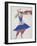 Anna Pavlova in the Ballet 'Oriental Fantasy'-Leon Bakst-Framed Premium Giclee Print