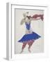 Anna Pavlova in the Ballet 'Oriental Fantasy'-Leon Bakst-Framed Premium Giclee Print