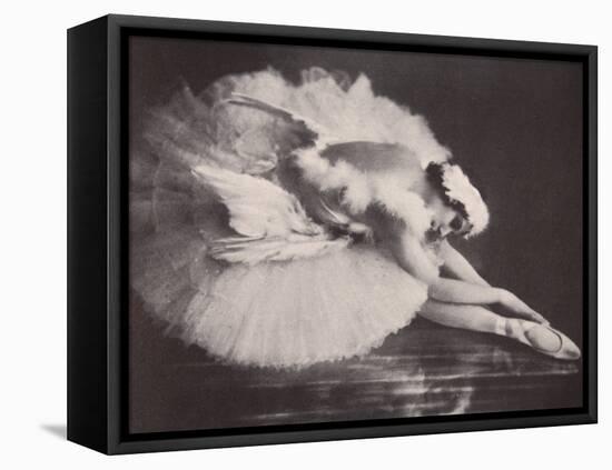 Anna Pavlova in 'The Swan'-null-Framed Stretched Canvas