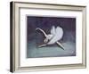 Anna Pavlova Russian Ballet Dancer as the Dying Swan in 1928-null-Framed Art Print