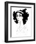 Anna Pavlova - Russian ballet dancer; caricature-Neale Osborne-Framed Giclee Print