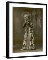 Anna Pavlova Russian Ballet Dancer During a Performance-null-Framed Photographic Print