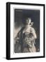 Anna Pavlova Russian Ballet Dancer in an Ornate Costume in 1910-null-Framed Photographic Print