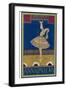 Anna Pavlova Russian Ballet Dancer on Stage in 1912-R. Vaughan-Framed Premium Photographic Print