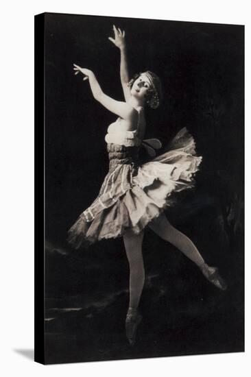 Anna Pavlova the Russian Ballet Dancer-null-Stretched Canvas