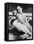 Anna Pavlova with Her Pet Swan Jack, C.1905-null-Framed Stretched Canvas