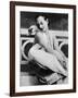 Anna Pavlova with Her Pet Swan Jack, C.1905-null-Framed Giclee Print