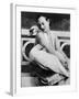 Anna Pavlova with Her Pet Swan Jack, C.1905-null-Framed Giclee Print