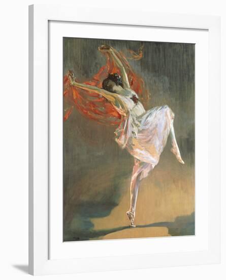 Anna Pavlova-Sir John Lavery-Framed Premium Giclee Print