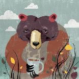 Honey bear-Anna Polanski-Art Print