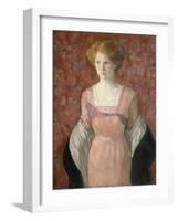 Anna Rode, 1913-Erik Theodor Werenskiold-Framed Giclee Print