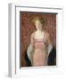 Anna Rode, 1913-Erik Theodor Werenskiold-Framed Giclee Print