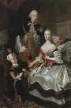 Peter III and Catherine II of Russia with their son Paul, c.1756-Anna Rosina Lisiewska-Stretched Canvas