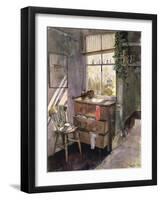 Anna's Bedroom-John Lidzey-Framed Giclee Print
