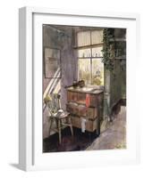 Anna's Bedroom-John Lidzey-Framed Giclee Print