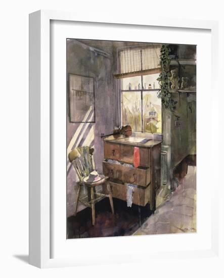 Anna's Bedroom-John Lidzey-Framed Giclee Print