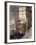 Anna's Bedroom-John Lidzey-Framed Giclee Print