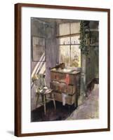 Anna's Bedroom-John Lidzey-Framed Giclee Print