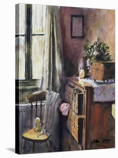 Anna's New Bedroom-John Lidzey-Stretched Canvas