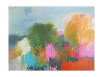 Walking In Colors One-Anna Schueler-Framed Stretched Canvas