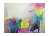 Walking In Colors One-Anna Schueler-Framed Stretched Canvas