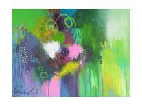 Walking In Colors One-Anna Schueler-Framed Stretched Canvas