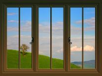View from the Window at San Gimignano, Tuscany-Anna Siena-Giclee Print