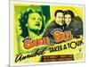 Annabel Takes a Tour, Lucille Ball, Jack Oakie, 1938-null-Mounted Photo