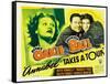 Annabel Takes a Tour, Lucille Ball, Jack Oakie, 1938-null-Framed Stretched Canvas