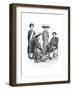 Annamese Chiefs and Women, Vietnam, 1895-null-Framed Giclee Print