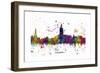 Annapolis Maryland Skyline MCLR 1-Marlene Watson-Framed Giclee Print