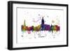 Annapolis Maryland Skyline MCLR 1-Marlene Watson-Framed Giclee Print