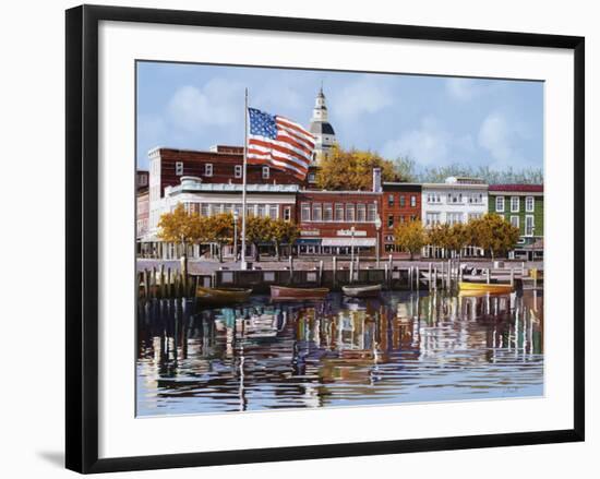 Annapolis-Guido Borelli-Framed Giclee Print